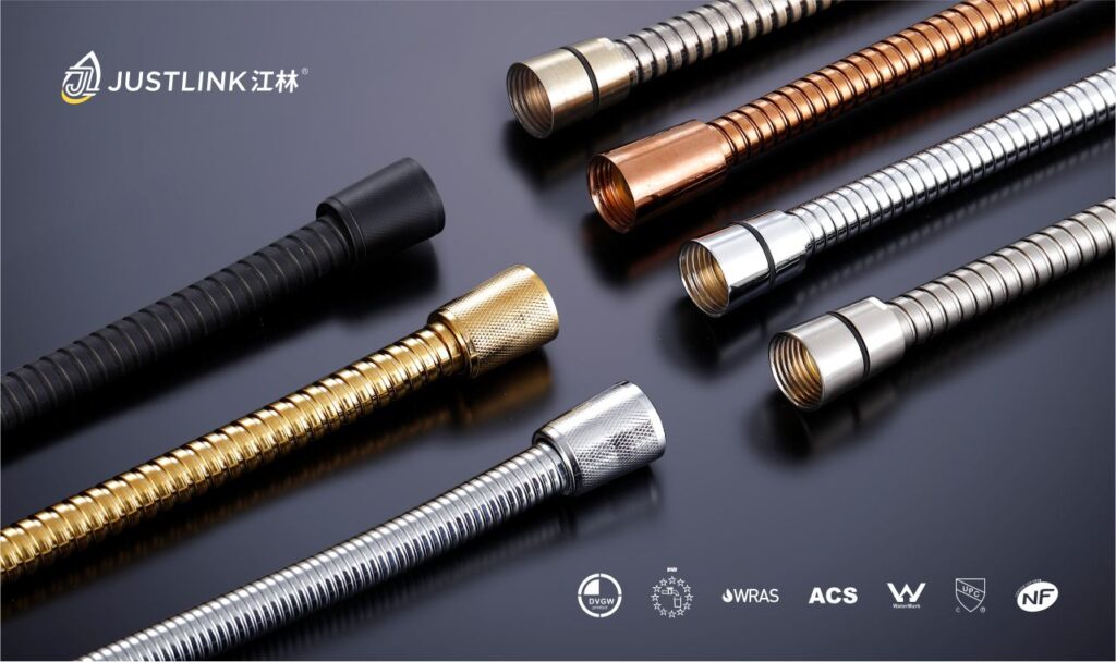 Double Buckle Shower Hose