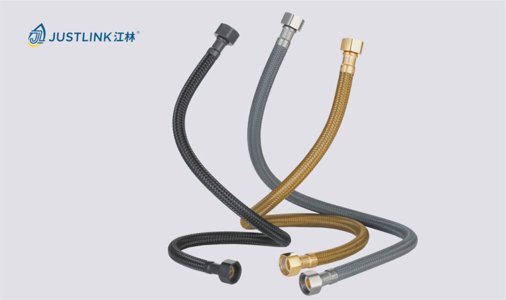 Colorfully Braided Flexible Hose